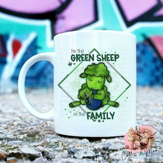 I'm The Green Sheep Of The Family Mug or Tumbler