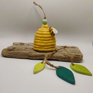 Beehive with Bee
