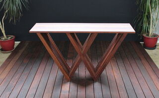 Custom Kwila Hall Table