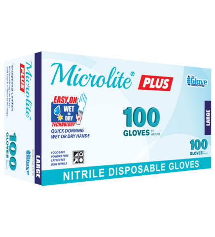 Microlite®  Plus Nitrile Disposable Glove