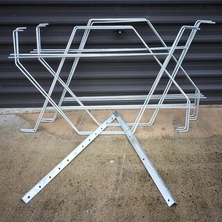 12 Frame Pivoting Horse Cover Rack