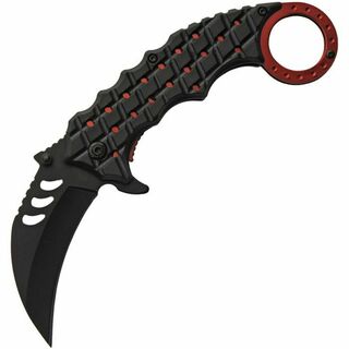 Red Schrub Karambit