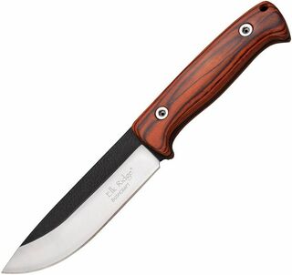 Elk Ridge Bushcraft Knife - Wood - Fire Starter