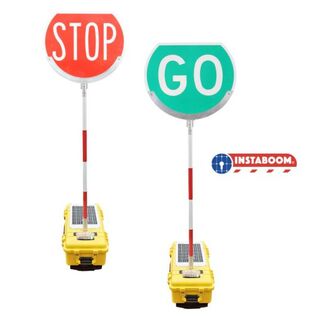 Instaboom Stop Go Paddle - 1 Set (2 units)