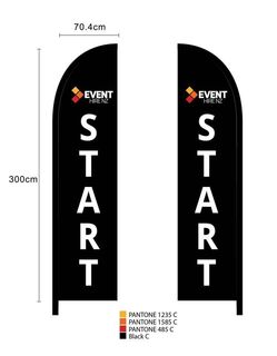 Start / Finish Flags