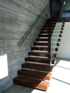 Industrial Concrete Stair