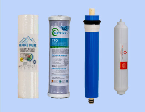 4 Stage RO Service Kit with 100 gpd membrane