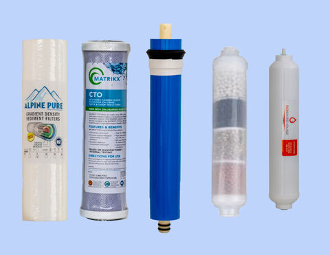 5 Stage RO Service Kit with 50 gpd membrane