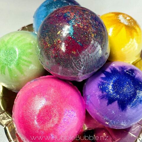Artisan Handmade Effervescing Bath Bombs & Slow Release Luxury Bath Creamers  