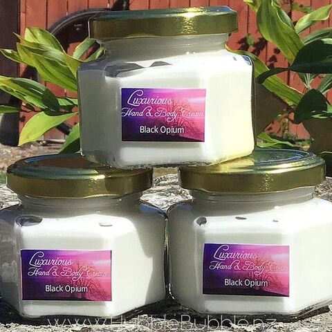 Decadent Hand & Body Creams from Hubble Bubble