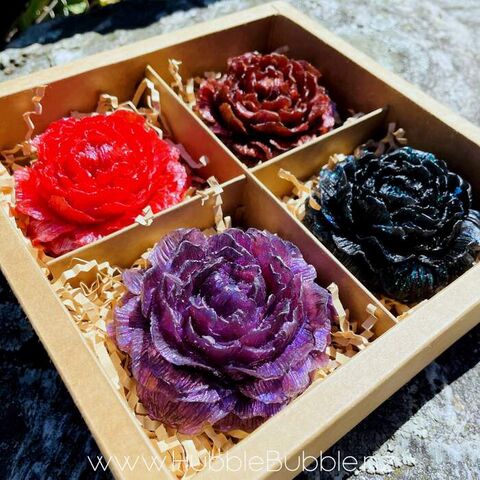Bed of Roses Ornamental Frangranced Soap Gift Boxed Sets