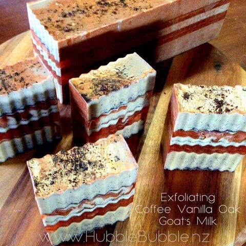 Coffee Heaven Exfoliating Rippled Soap Bar