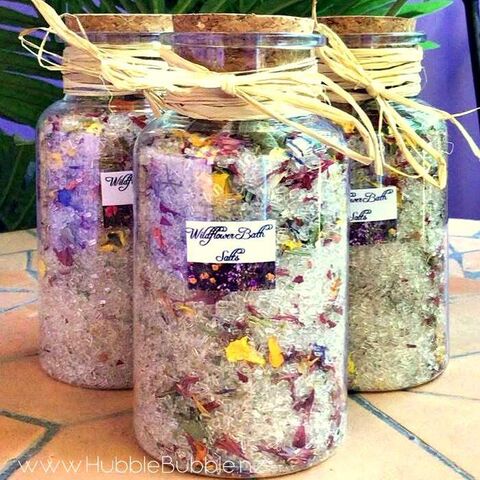 Relaxing Wildflower Bath Salts