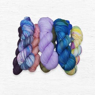 Delta Fingering 4ply Merino/Nylon - Purple Sprouting