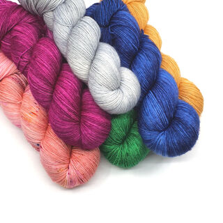 Delta Fingering 4ply Merino/Nylon - Purple Sprouting