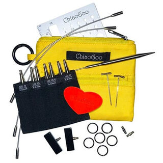 ChiaoGoo Twist Yellow Shorties - LARGE [L] Interchangeable Set
