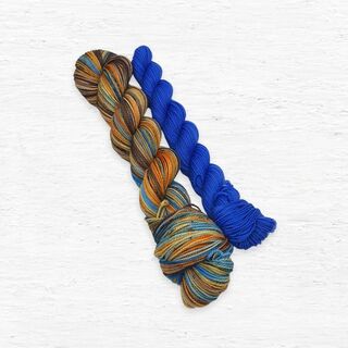 Rusty Cage and Sapphire Sock Set