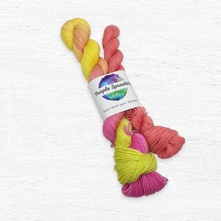 Starburst and Peachy Keen Sock Set