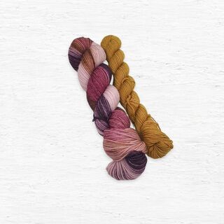 Plum and Raisin and Tobacco Leaf Sock Set