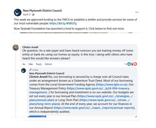 The question keeps getting asked - what happens if the debt with all these Council loans isn’t paid ? How will this affect ratepayers and renters ?