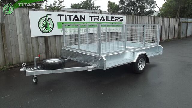 Titan 10x6 Single Axle Trailer - unbraked