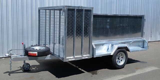 7x5 Mower Trailer Enclosed