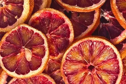 Dehydrated Blood Oranges