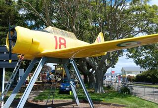 Yellow Airplane Has a Spa Day