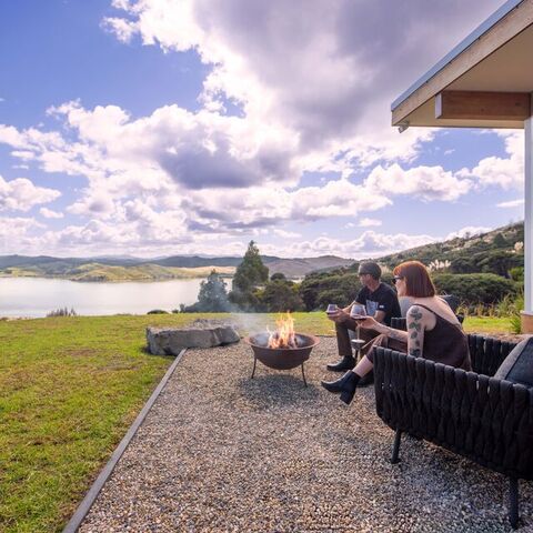 Outdoor fire area