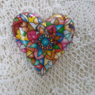 Mandala Style Heart