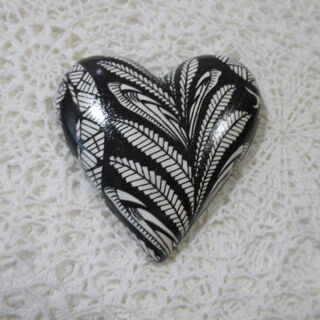 Black and White Heart