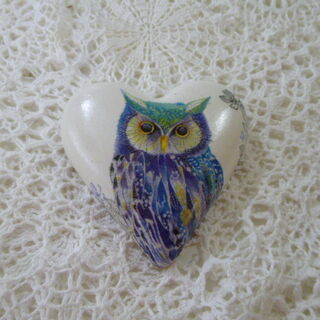 Pretty Owl Heart