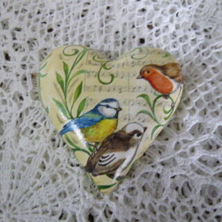 Birds and Music Heart