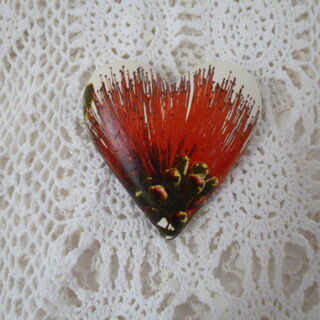 Pohutukawa Heart