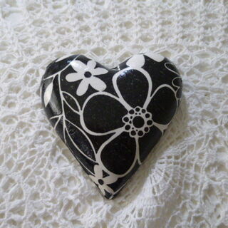 Black and White heart