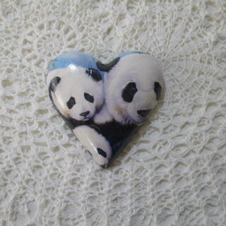 Panda Bear Heart