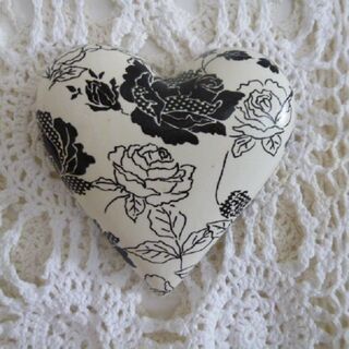 Black and White Floral