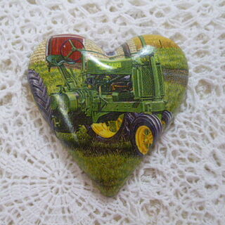 John Deere Tractor Heart