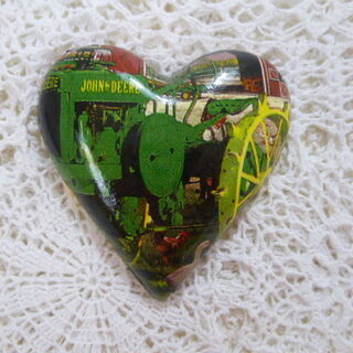 John Deere Tractor Heart