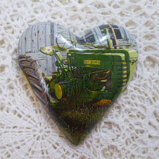 John Deere Tractor Heart