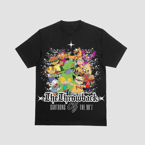 Men's Cartoon Throwback Tee