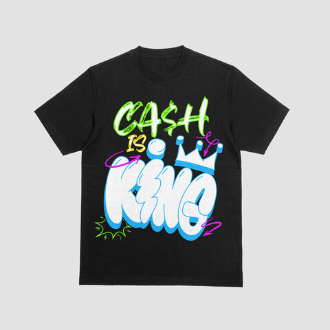 Men's Cash Is King Colour Tee