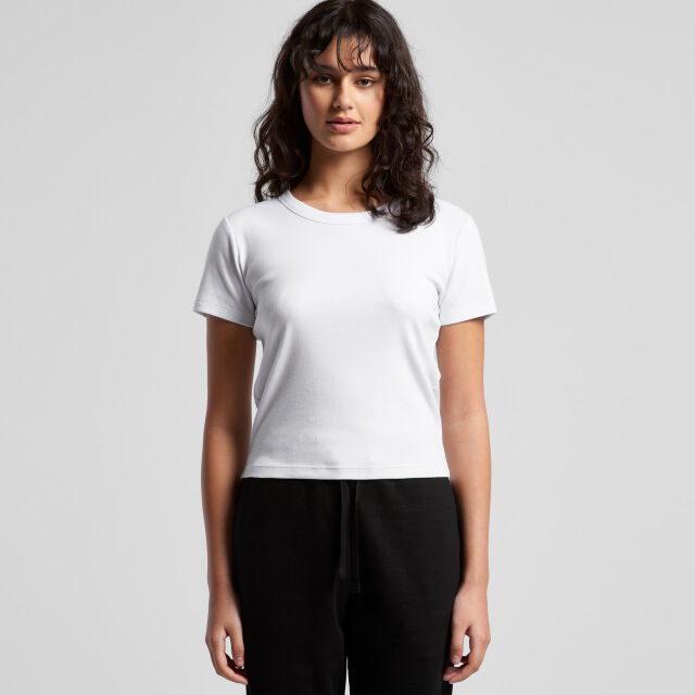 Women's Organic Rib Baby Tee