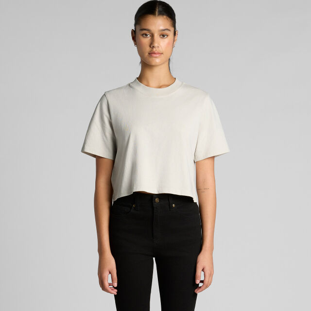 Women's Heavy Faded Crop Tee