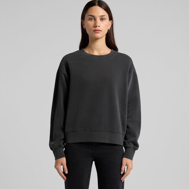 Women's Relax Faded Crew