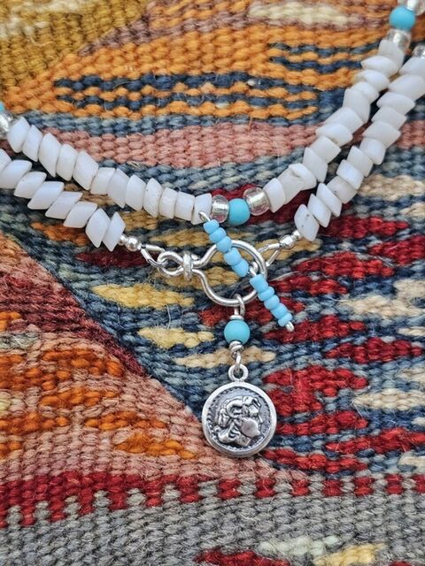 Drachma Wrap Bracelet/Necklace
