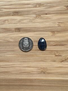 Freeform Rose cut Sapphire