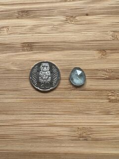 Freeform Rose cut Aquamarine