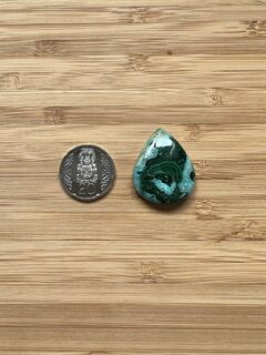 Pear Chrysocolla Malachite