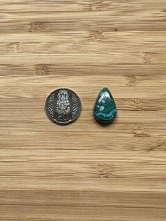 Pear Chrysocolla Malachite